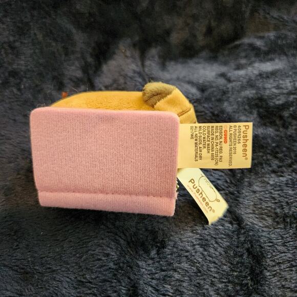 Gund Pusheen The Cat Cute Pink Book Worm Keychain Plush 2016 Mystery Box - Picture 6 of 8